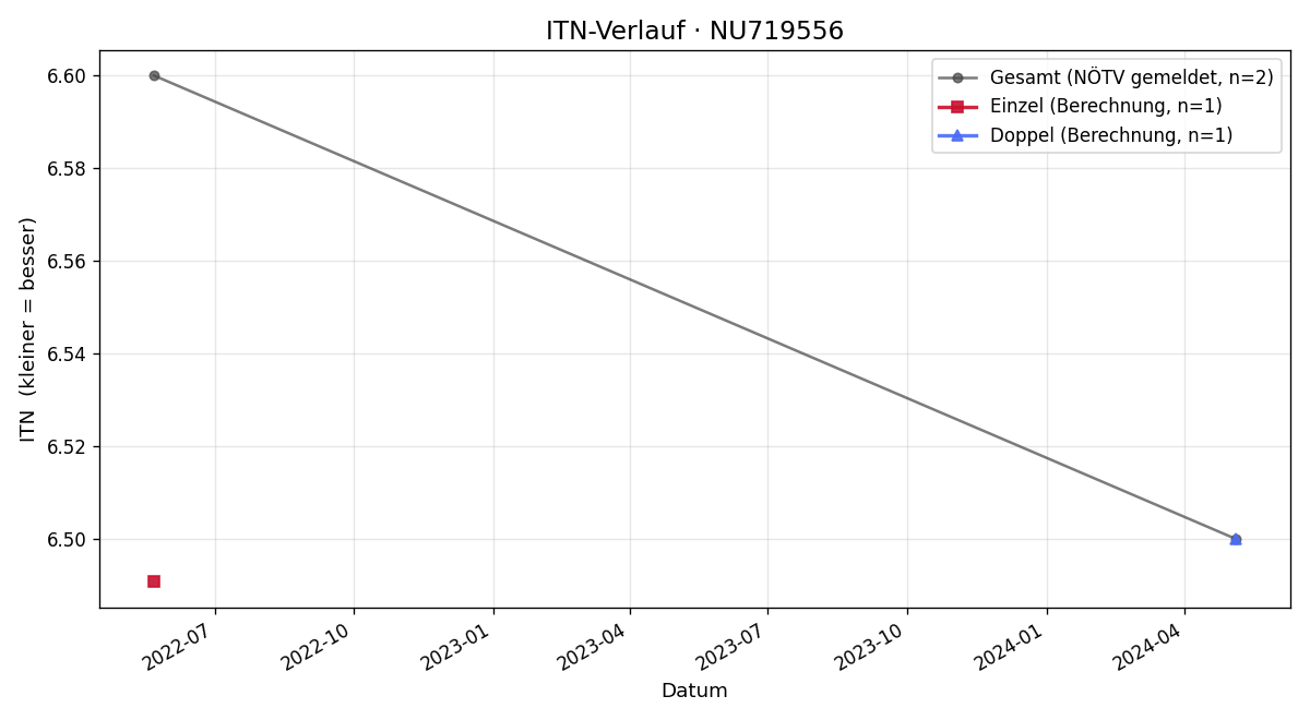 ITN-Verlauf Daniel Galik